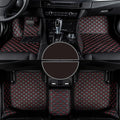 Car mat Custom Car Floor Mats for mercedess-benzs CLA CLA180 CLA200 CLA220 CLA250 CLA260 Auto Foot Accessories Carpets (Color : Black red)