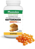 PHARMAKON Natural Nattokinase Organic Fermented Soybean Extract 6000 FUs per Serving