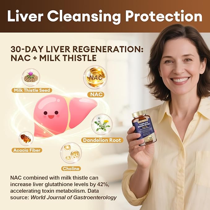 Totaria 2000MG All-in-1 Detox Binder Activated Charcoal Zeolite Bentonite Clay Alpha Lipoic Acid 7-Layer Detox &amp Cleanse Supplement Liver &amp Gut Support 120 Counts