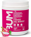 RAW Pre Workout Powder Thavage (Dragon Fruit) - Chris Bumstead Sports Nutrition Supplement for Men &amp Women - Cbum Pre Workout for Working Out Hydration Mental Focus &amp Energy - 40 Servings