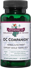 Vitanica OC Companion Oral Contraceptive Support Vegan Non-GMO 60 Capsules