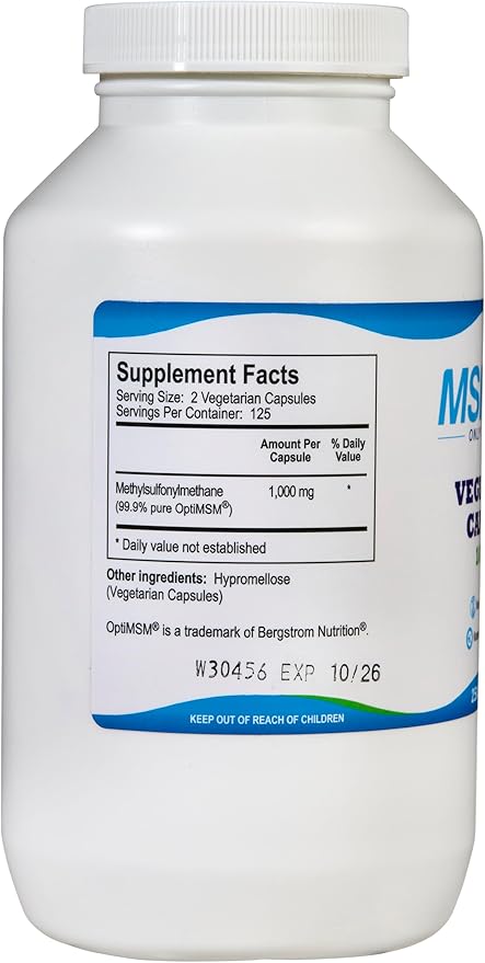 KALA HEALTH MSMPure Starter Bundle with MSM Capsules 250 Count MSM Muscle &amp Joint Cream 2oz and MSM Gel with Organic Aloe 8oz