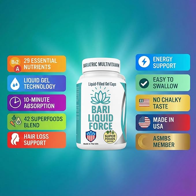 Universal Body Labs Bariatric Liquid Force Vitamin 2-Pack