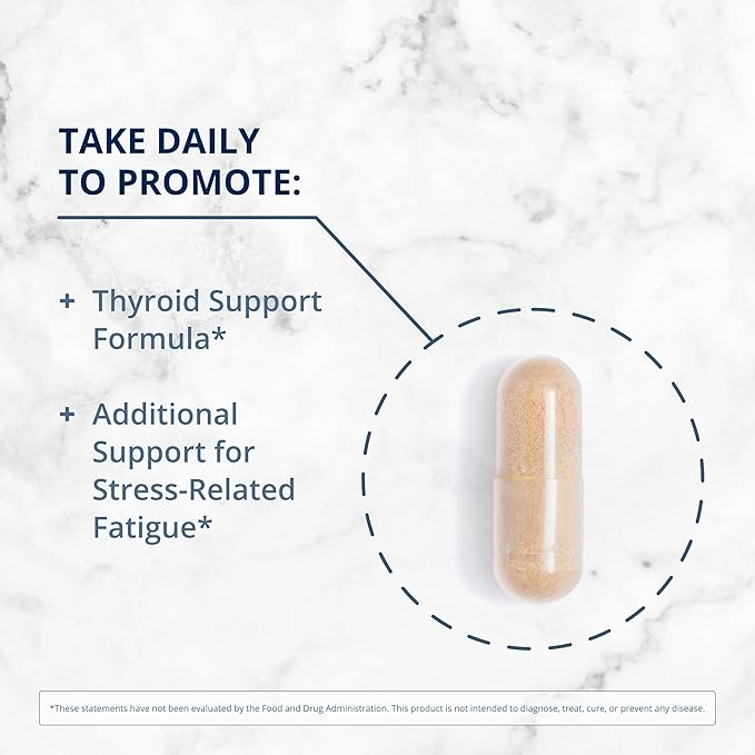 Metagenics Bundle - Thyrosol &amp D3 10000 + K - 90 Count of Thyrosol for Thyroid Health - 60 Softgels of D3 10000 + K for Immune Support Bone Health &amp Heart Health