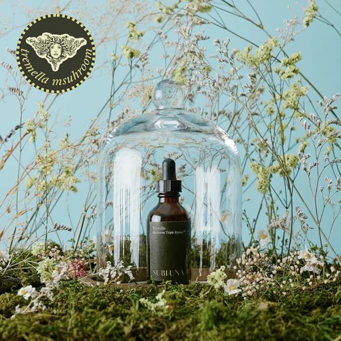 Tremella Mushroom Tincture Beautifying Antioxidant Supplement 2oz
