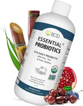 SCD Essential Probiotics for Women Men Kids and Toddlers Live Probiotic for Digestion and Immunity Gut Health Liquid Probiotic Supplement with 11 Strains – 16.3 fl oz by SCD Probiotics