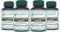 Green Organic Supplements Acetyl L-Carnitine Carnitine ALC High Absorbable Non-GMO Gluten-Free (Pack of 4)