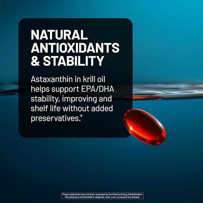 NatureWise Krill Oil 1000 mg + Vitamin D3 6000 IU - SUPERBAboost Concentrated Antarctic Krill Oil - Omega-3 EPA &amp DHA Phospholipids &amp Astaxanthin - Non-GMO - 60 Softgels[30 Day Supply]