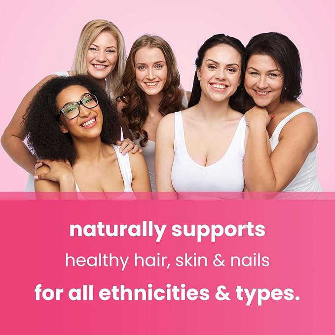 NutraChamps Biotin Gummies 5000mcg with Collagen Keratin &amp More – Hair Skin and Nails Vitamins for Women &amp Men – Support Normal Hair Growth Cycle - Enhanced with Vitamin C D3 Zinc (Pack of