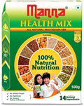 Manna Multigrains Health &amp Nutrition Drink - 500g (No Added Sugars &amp Preservatives)
