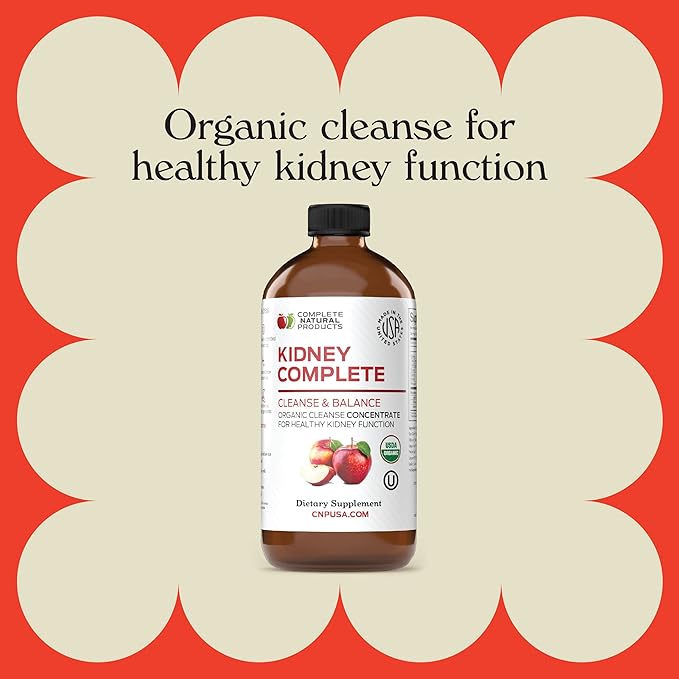 Complete Natural Products Liver Complete 16oz Gallbladder Complete 16oz &amp Kidney Complete 16oz Bundle