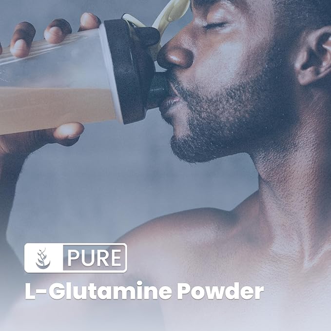 PURE ORIGINAL INGREDIENTS L-Glutamine (1lb) Alpha-Amino Acid Supplement Powder Lab-Verified