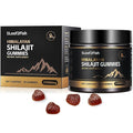 Organic Shilajit Gummies Pure Himalayan Shilajit Gummies For Men Supplement Gold WomenNatural 85+ Trace Minerals Ashwagandha Black Seed Oil Extract 90 Gummies