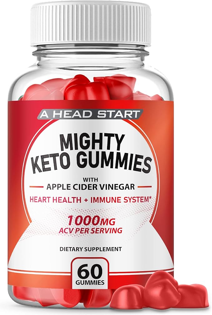IDEAL PERFORMANCE Mighty Keto Gummies Mighty Keto ACV Gummies (60 Gummies)
