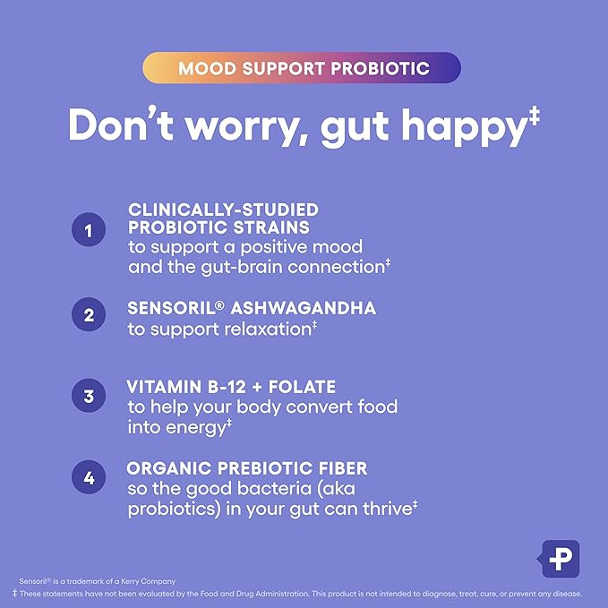 Physician's CHOICE Keep Your Cool Bundle: Mood Support Probiotic + Menopause Probiotic - Supports Hormone Balance Hot Flashes &amp Balanced Mood
