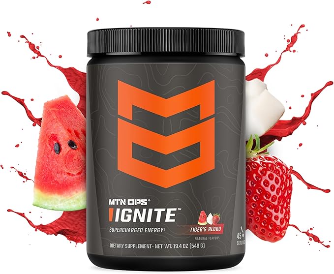 MTN OPS Creatine + Ignite Tiger's Blood Bundle