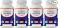 Vitamatic Lithium Orotate 5mg 240 Veggie Capsules Non-GMO Gluten Free. - 4 Pack
