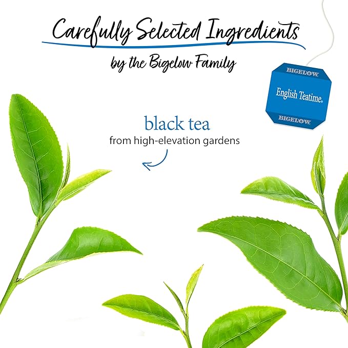 Bigelow Tea English Teatime Black Tea Caffeinated Tea 20 Count Box (Pack of 6) 120 Total Tea Bags