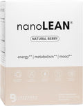 Biopharma Scientific NanoLean Natural Weight Management and Healthy Energy Drink | Natural Berry Flavor| 30 Servings | Fat Burning Increased Metabolism | Ashwagandha Green Tea