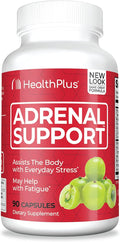 Health Plus Adrenal Cleanse Ashwagandha Capsules for Adrenal Function and Antioxidant Support and Stress Relief 90 Capsules