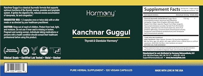 Kanchnar Guggul (Thyroid-Glandular Harmony)