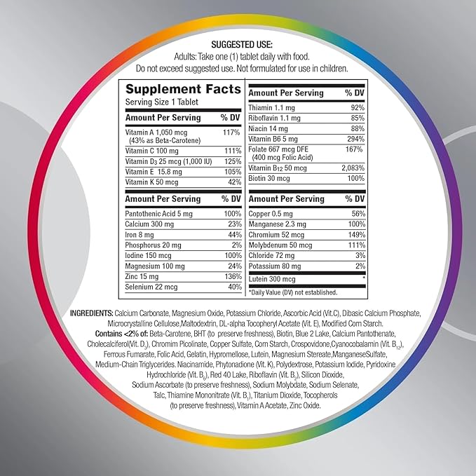 Silver Women 50 Plus Multivitamin
