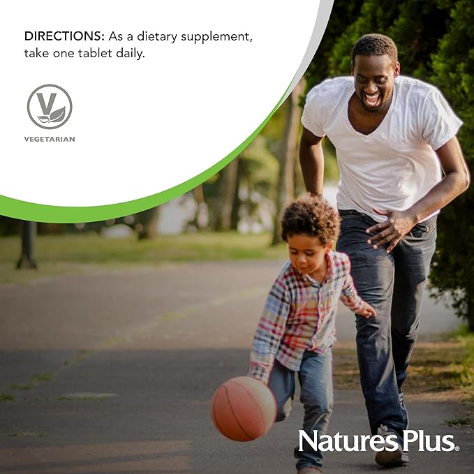 NaturesPlus Ultra II Daily - 180 Tablets Pack of 2 - Multivitamin with Whole Foods for Overall Well-Being - Supports Energy &amp Immune Health - Sustained Release - 360 Servings