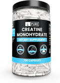 Pure Original Ingredients Creatine Monohydrate (730 Capsules) No Magnesium Or Rice Fillers Always Pure Lab Verified