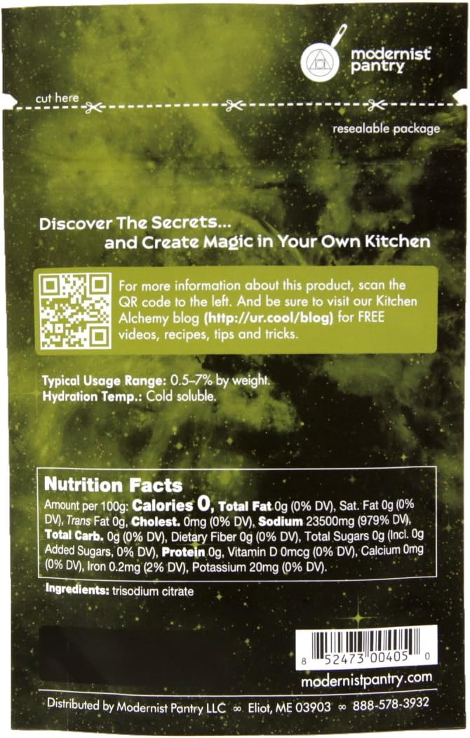 Sodium Citrate + Sodium Hexametaphosphate Value Pack ⊘ Non-GMO Vegan OU Kosher Certified - 100g/4oz