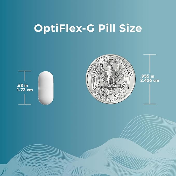 Theralogix OptiFlex Complete - 90-Day Supply - Glucosamine &amp Chondroitin Supplement - Support Healthy Joint Function - Joint Supplements for Women &amp Men - NSF Certified - 180 Caps &amp 180 Ta