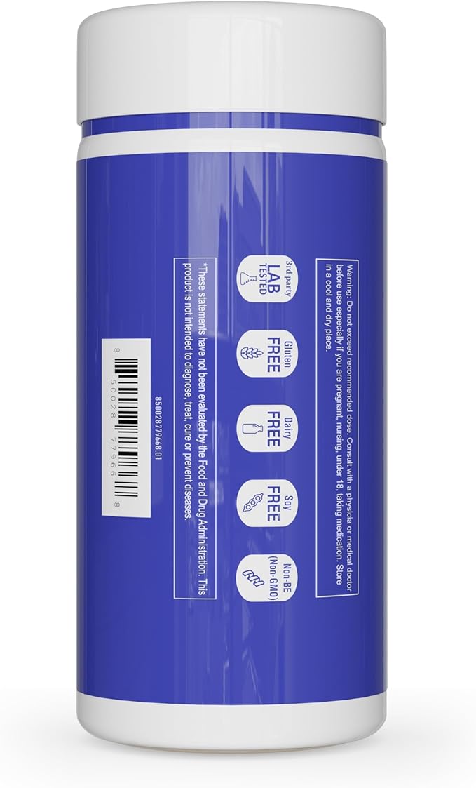 UpNourish NMN 500mg 120 Capsules - Beta Nicotinamide Mononucleotide NAD Supplement - Nicotinamide Riboside Alternative for Women &amp Men