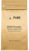 Methylsulfonylmethane MSM Powder (2 lbs) Always Pure Natural Sulfur Dietary Supplement