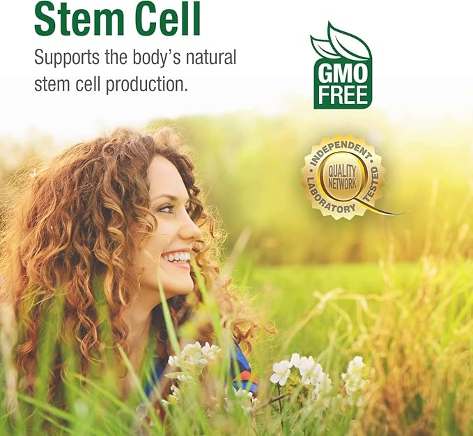 Bell Stem Cell Supplements - Supports Your Body's Natural Ability to Replace Worn Out Cells and Rejuvenate Tissue | Celulas Madres Pack of 2 | 60 Capsules Each