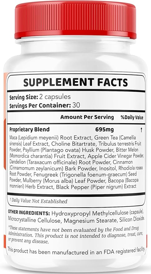 (2 Pack) Glycogen Balance Pro Capsules - Official GlycogenBalance Pro Advanced Supplement Support Pills - Maximum Strength All Natural Formula For Overall Health &amp Wellness 120 Capsules For 2 Mo
