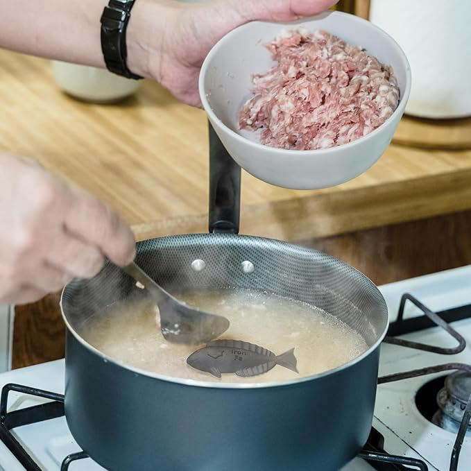 Iron Fish 2 Pack lron Fish Cooking Tool Boosts Iron in Food &amp Water Ideal for Anemia Athletes &amp Vegans (Fish + Turtle)
