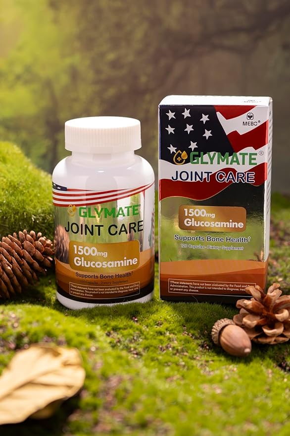 Dietary Supplement 1500mg Glucosamine Capsules - Support Joint Health - 120 Count