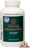 Inositol Plus Supplement for Women | Ovarian Health Hormone Balance Fertility Ovulation | 40:1 Myo-Inositol D-Chiro &amp 12 Ingredients | Developed by Medical Doctor | 120 Capsules