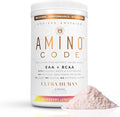 Ultra Human Amino Code | Essential Amino Acids + BCAAs + Coconut Water Electrolytes | Fast Hydration Amino Energy Powder Drink | 40 Servings - Raspberry Lemonade