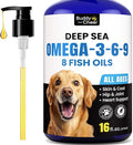 Omega 3 Salmon Oil for Dogs – Natural Liquid Supplement for Coat and Joint Function