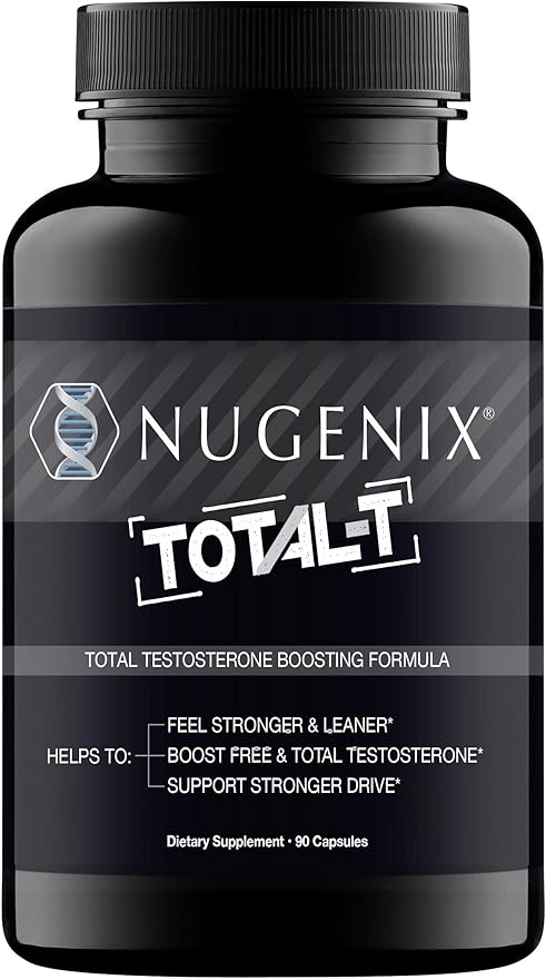 Nugenix Essentials L-Glutamine and Total-T Testosterone Booster for Men