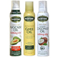 Mantova Keto Spray Oil Set (Avocado Ghee Coconut MCT Oil) Pack of 3