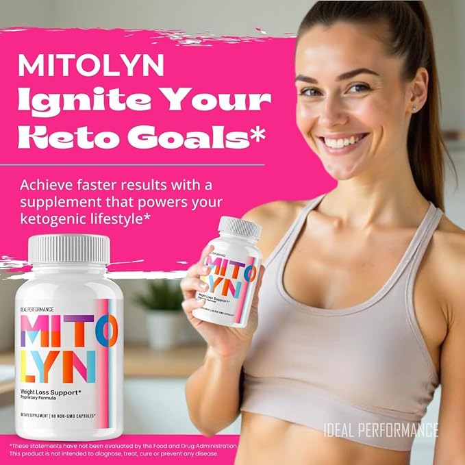 Mitolyn Weight Loss Pills Mitolyn Reviews Advanced Formula - Mitolyn Capsules Dietary Supplement for Maximum Strength All Natural Keto Pills Mitolyn Capsules Mito lyn Pills Reviews (2 Pack)