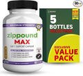 Zippound MAX GLP-1 Support Capsules Maximum Strength All Natural Ingredients 60 Capsules 30-Day Supply (5)