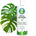 Silica Strength Plant Supplement – Strengthens Stems Supports Upright Leaves &amp Improves Stress Resilience | Ready-to-Use 4.5% Liquid Concentrate for Houseplants | 8 oz | Makes 96 Gallons