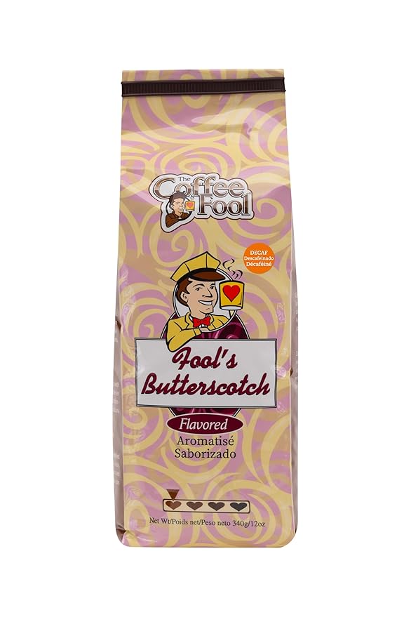 Coffee Fool's Decaf Butterscotch (Powder (Turkish))