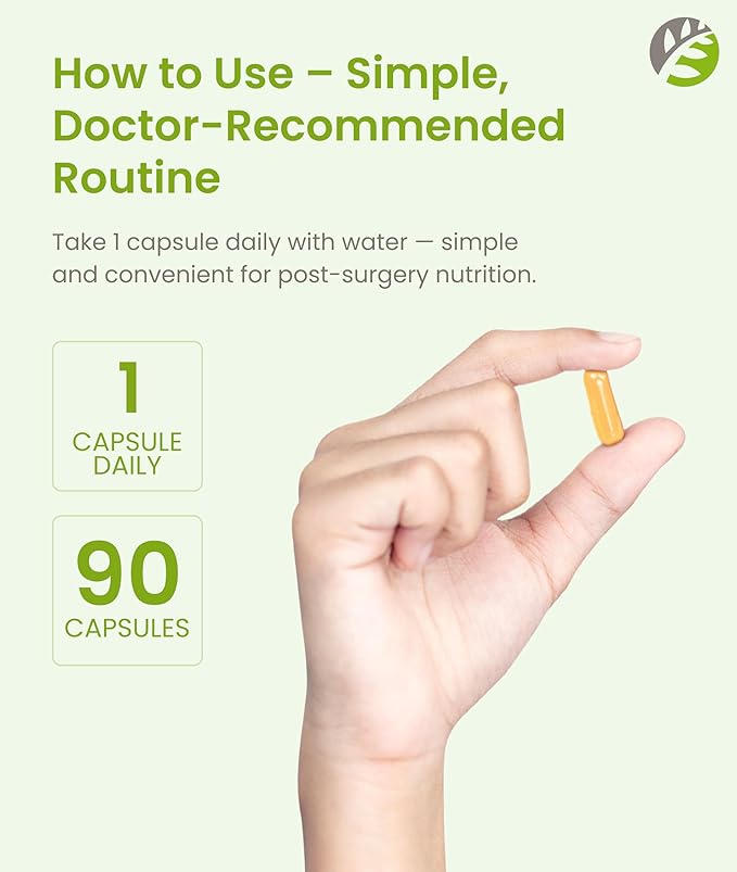 BariSlim Once Daily Bariatric Multivitamin Capsule - 45mg of Iron - Bariatric Vitamin &amp Supplement for Post Bariatric Surgery Including Gastric Bypass &amp Gastric Sleeve | 90 Day Supply