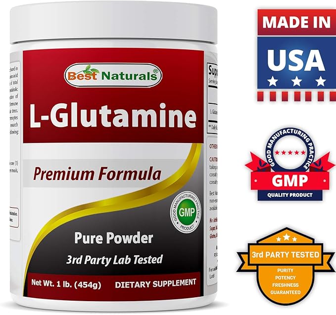 MSM Powder 1Lb &amp L-Glutamine Pure Powder 1 LB