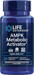 Life Extension AMPK Metabolic Activator* Hesperidin G. pentaphyllum Fight unwanted Belly Fat Target Overall Fat Gluten-Free Vegetarian 1-Daily Non-GMO 30 Tablets