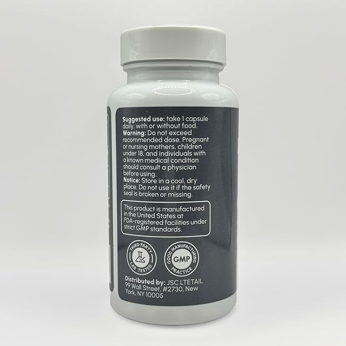 Alpha GPC 300mg - High Purity Choline Supplement for Focus Memory &amp Cognitive Performance - Bioavailable Acetylcholine Brain Booster - 60 Veggie Capsules